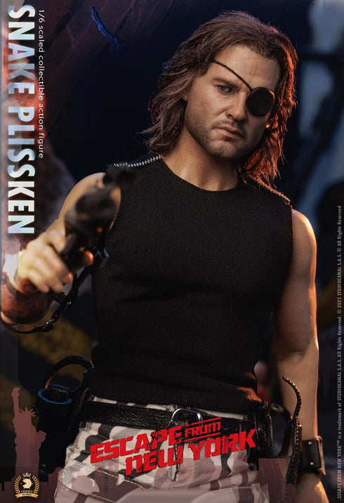 Asmus Toys Escape from New York Crown Series Snake Plissken (Real Hair Version) 1/6 Action Figure