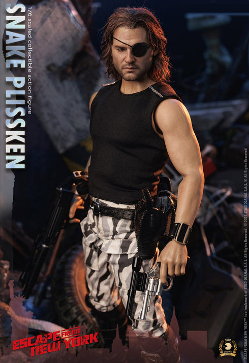 Asmus Toys Escape from New York Crown Series Snake Plissken (Real Hair Version) 1/6 Action Figure