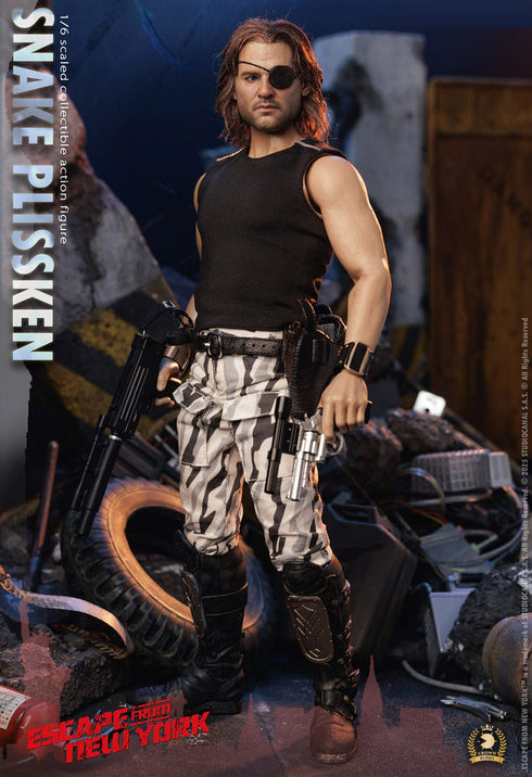 Asmus Toys Escape from New York Crown Series Snake Plissken (Real Hair Version) 1/6 Action Figure