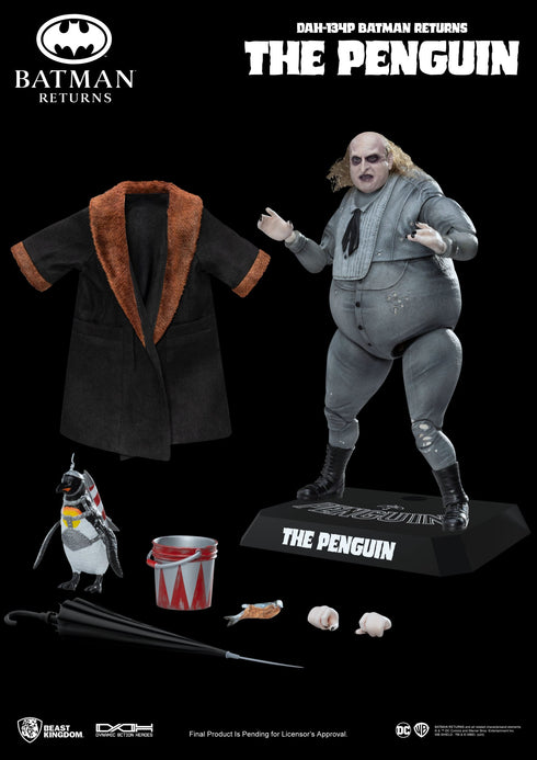 Beast Kingdom Batman Returns Dynamic 8ction Heroes The Penguin 1/9 Action Figure