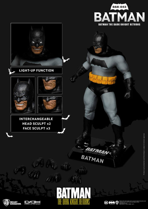Beast Kingdom Batman The Dark Knight Returns Dynamic 8ction Heroes Batman 1/9 Action Figure