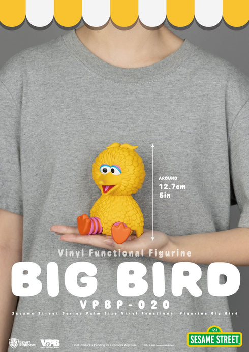 Beast Kingdom Big Bird Piggy Bank - Sesame Street - Palm Sized Vinyl Collectible