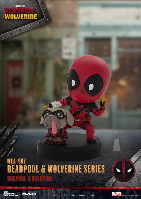 Beast Kingdom Deadpool 3 Deadpool & Wolverine Series Mini Egg Attack Figure Set