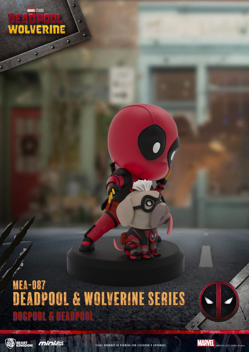 Beast Kingdom Deadpool 3 Deadpool & Wolverine Series Mini Egg Attack Figure Set