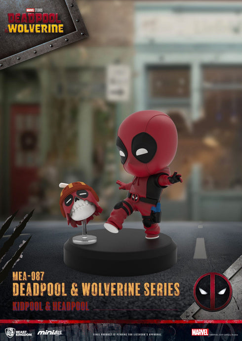 Beast Kingdom Deadpool 3 Deadpool & Wolverine Series Mini Egg Attack Figure Set