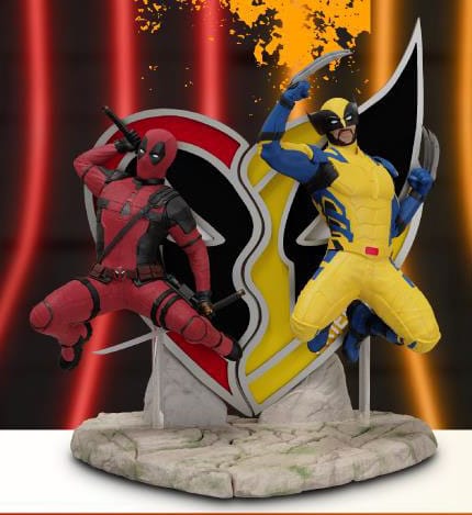 Beast Kingdom Deadpool 3 Wolverine D-Stage PVC Diorama Statue