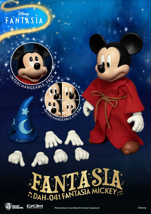 Beast Kingdom Disney Classic Dynamic 8ction Heroes Mickey Fantasia 1/9 Action Figure
