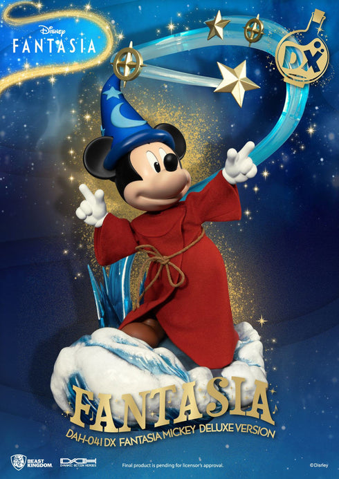 Beast Kingdom Disney Classic Dynamic 8ction Heroes Mickey Fantasia Deluxe Version 1/9 Action Figure
