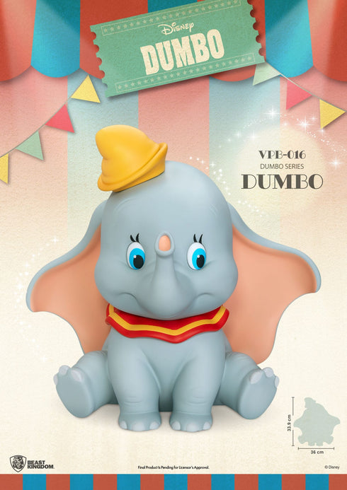 Beast Kingdom Dumbo Piggy Bank - Disney - Vinyl Collectible