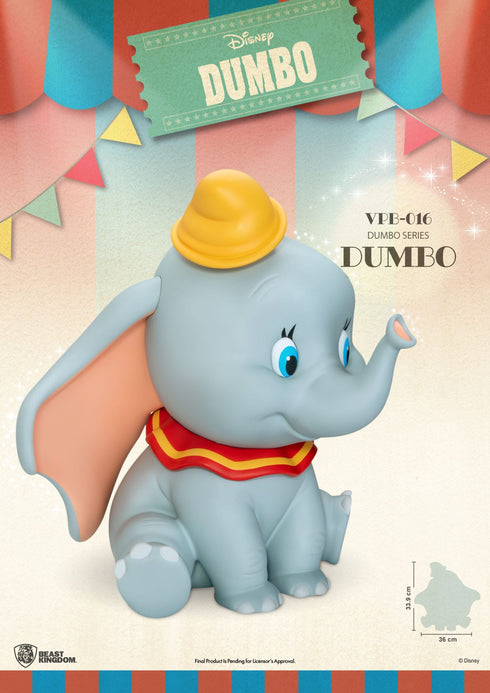 Beast Kingdom Dumbo Piggy Bank - Disney - Vinyl Collectible