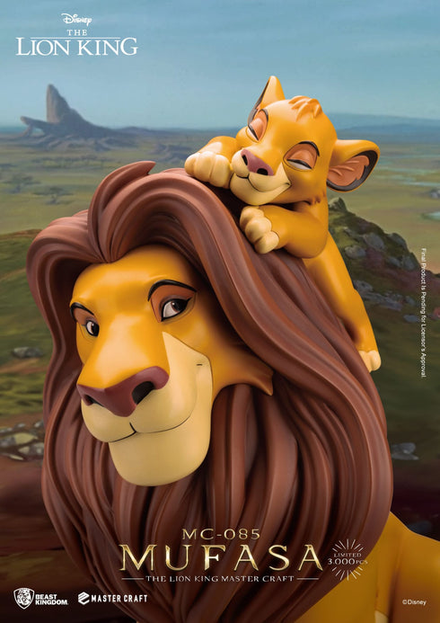 Beast Kingdom Mufasa - Disney's The Lion King - MC-085 - Master Craft Collectible Statue