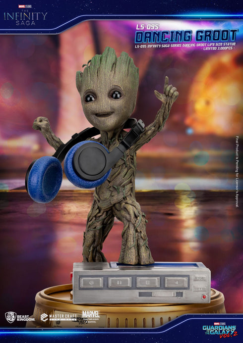 Beast Kingdom Guardians of the Galaxy 2 Dancing Groot heo EU Exclusive Life-Size Statue