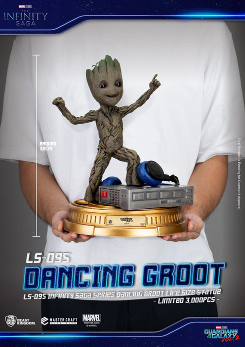 Beast Kingdom Guardians of the Galaxy 2 Dancing Groot heo EU Exclusive Life-Size Statue