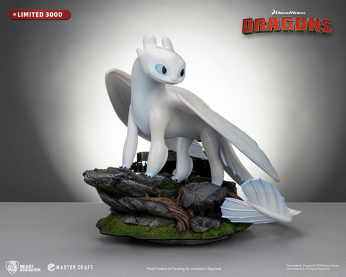 Beast Kingdom Light Fury - How To Train Your Dragon 3 - MC-088 - Master Craft Collectible Statue