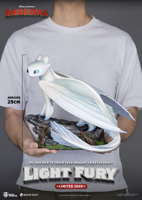 Beast Kingdom Light Fury - How To Train Your Dragon 3 - MC-088 - Master Craft Collectible Statue