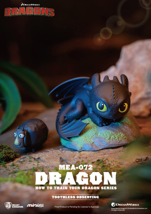Beast Kingdom How to Train Your Dragon Series Blind Box Mini Egg Attack Figures Set (6)