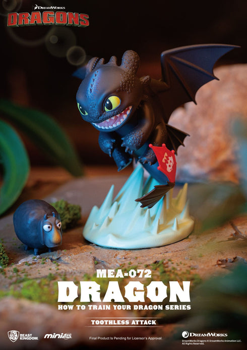 Beast Kingdom How to Train Your Dragon Series Blind Box Mini Egg Attack Figures Set (6)