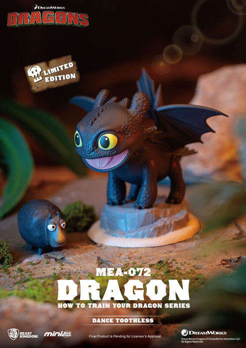 Beast Kingdom How to Train Your Dragon Series Blind Box Mini Egg Attack Figures Set (6)