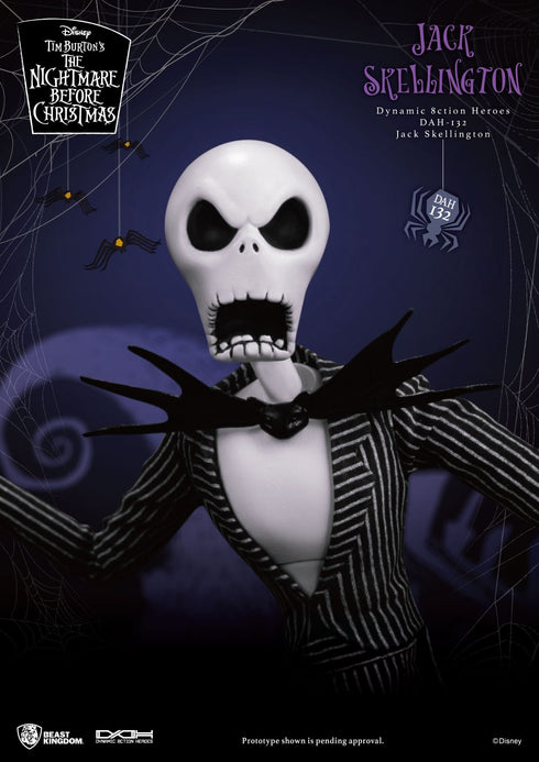 Beast Kingdom Jack Skellington - Nightmare Before Christmas - Dynamic 8ction Heroes 1/9 Scale Collectible Figure