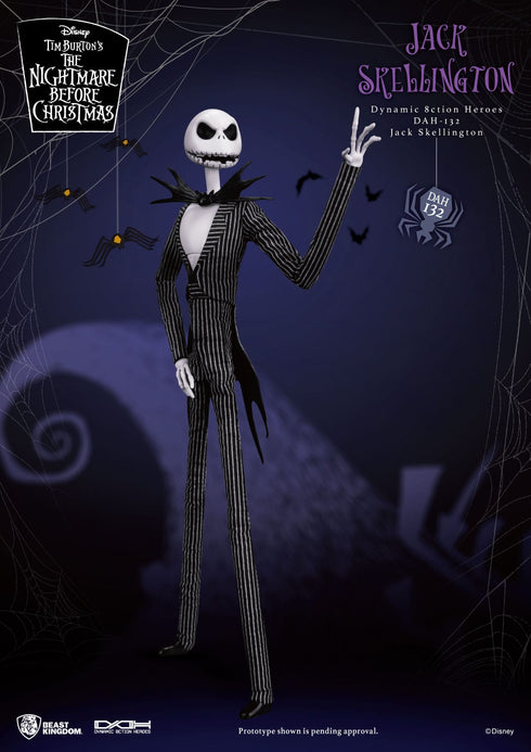 Beast Kingdom Jack Skellington - Nightmare Before Christmas - Dynamic 8ction Heroes 1/9 Scale Collectible Figure
