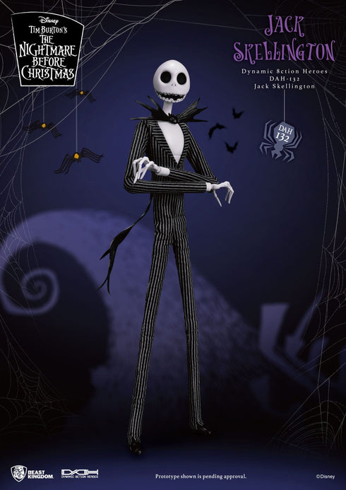 Beast Kingdom Jack Skellington - Nightmare Before Christmas - Dynamic 8ction Heroes 1/9 Scale Collectible Figure