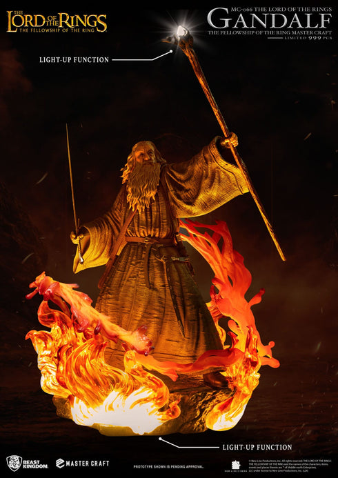 Beast Kingdom Gandalf - The Lord of the Rings - MC-066 - Master Craft Collectible Statue