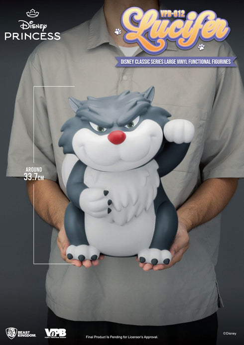 Beast Kingdom Lucifer Piggy Bank - Cinderella - Vinyl Collectible