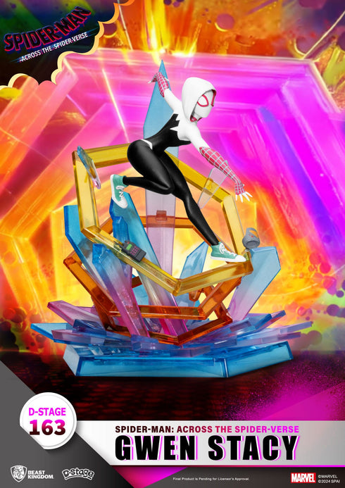 Beast Kingdom Marvel Spider-Man: Across the Spider-Verse Gwen Stacy D-Stage PVC Diorama Statue