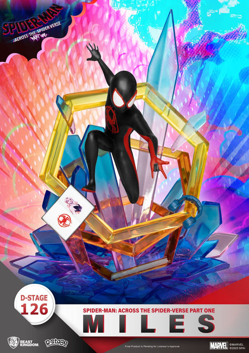 Beast Kingdom Marvel Spider-Man: Across the Spider-Verse Part One-Miles D-Stage PVC Diorama Statue
