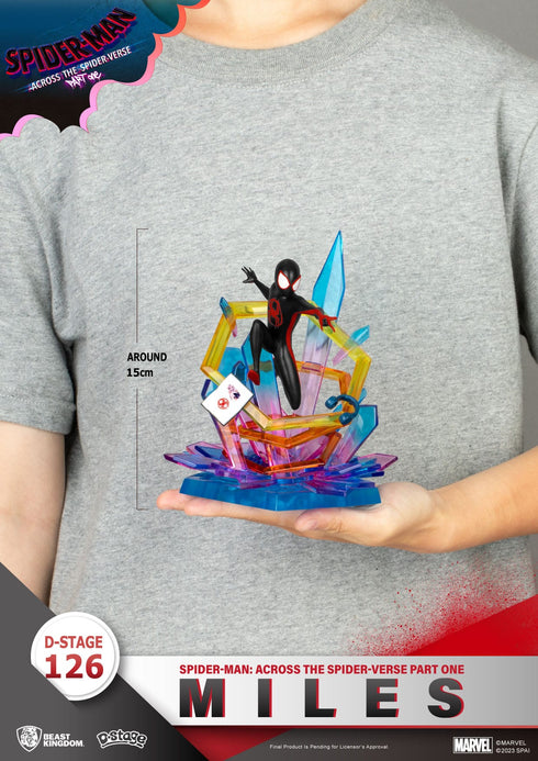 Beast Kingdom Marvel Spider-Man: Across the Spider-Verse Part One-Miles D-Stage PVC Diorama Statue