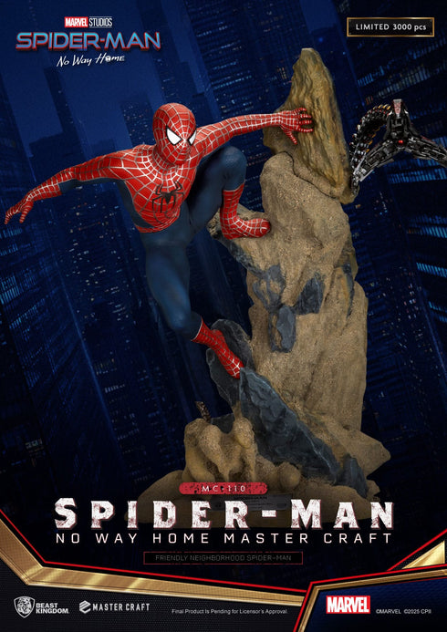 Beast Kingdom Friendly Neighborhood Spider-Man - No Way Home - MC-110 - Master Craft Collectible Statue