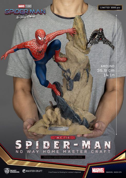 Beast Kingdom Friendly Neighborhood Spider-Man - No Way Home - MC-110 - Master Craft Collectible Statue