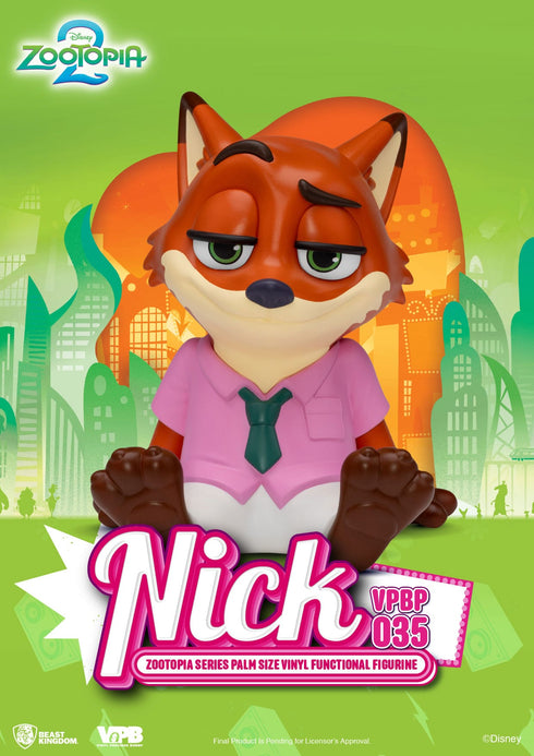Beast Kingdom Nick Piggy Bank - Zootopia - Palm Sized Vinyl Collectible