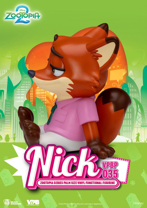 Beast Kingdom Nick Piggy Bank - Zootopia - Palm Sized Vinyl Collectible