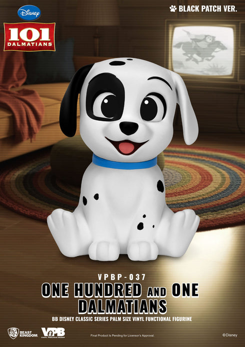 Beast Kingdom One Hundred and One Dalmatians Piggy Bank - Disney Classic - Palm Sized Vinyl Collectible Blind Box Set