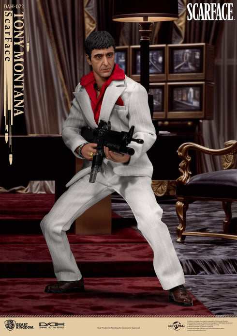 Beast Kingdom Scarface (1983) Dynamic 8ction Heroes Tony Montana Action Figure