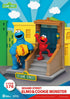Beast Kingdom Sesame Street D-Stage Elmo & Cookie Monster PVC Statue