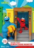 Beast Kingdom Sesame Street D-Stage Elmo & Cookie Monster PVC Statue