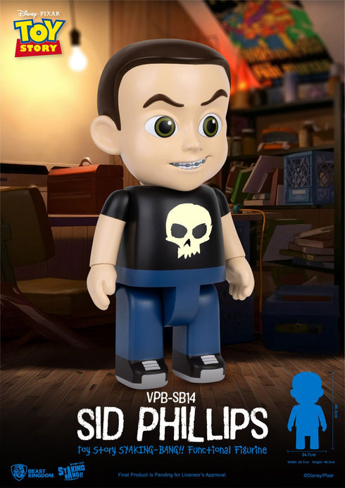 Beast Kingdom Sid Phillips Piggy Bank - Toy Story - Vinyl Collectible