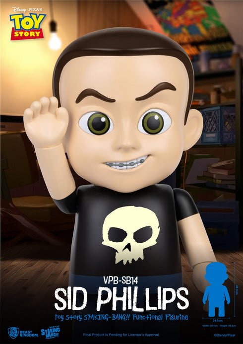 Beast Kingdom Sid Phillips Piggy Bank - Toy Story - Vinyl Collectible