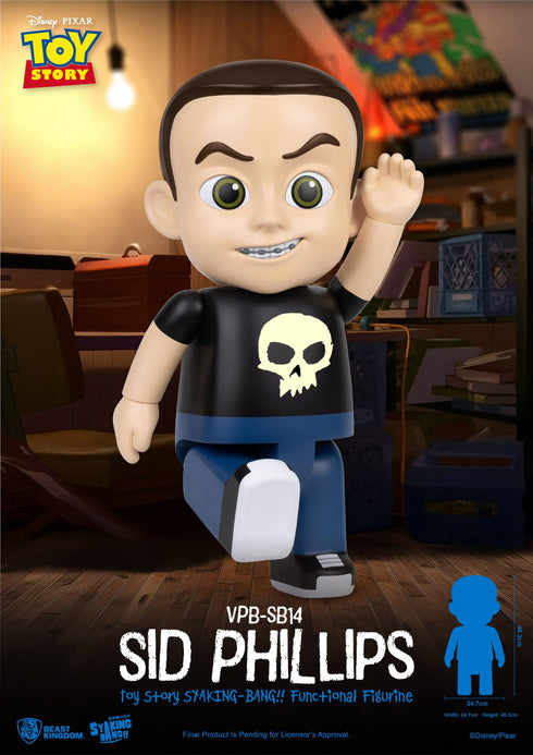 Beast Kingdom Sid Phillips Piggy Bank - Toy Story - Vinyl Collectible