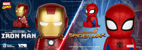 Beast Kingdom Spider-Man Piggy Bank - Marvel Comics - Palm Sized Vinyl Collectible