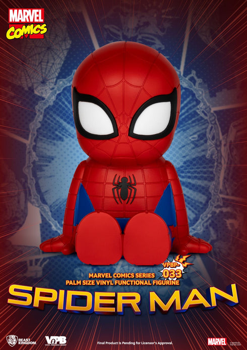 Beast Kingdom Spider-Man Piggy Bank - Marvel Comics - Palm Sized Vinyl Collectible