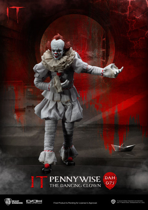 Beast Kingdom Stephen Kings It Dynamic 8ction Heroes Pennywise 1/9 Action Figure
