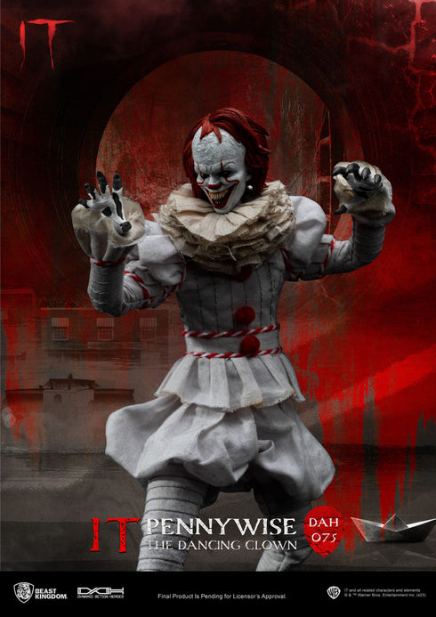 Beast Kingdom Stephen Kings It Dynamic 8ction Heroes Pennywise 1/9 Action Figure