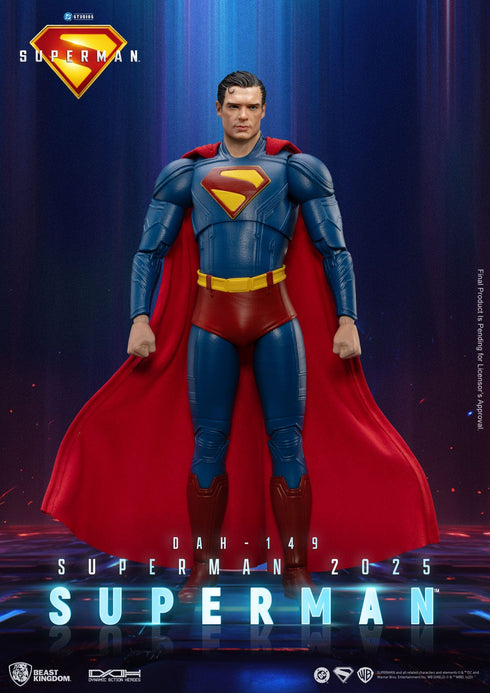 Beast Kingdom Superman (2025) Dynamic 8ction Heroes Superman & Krypto Action Figure