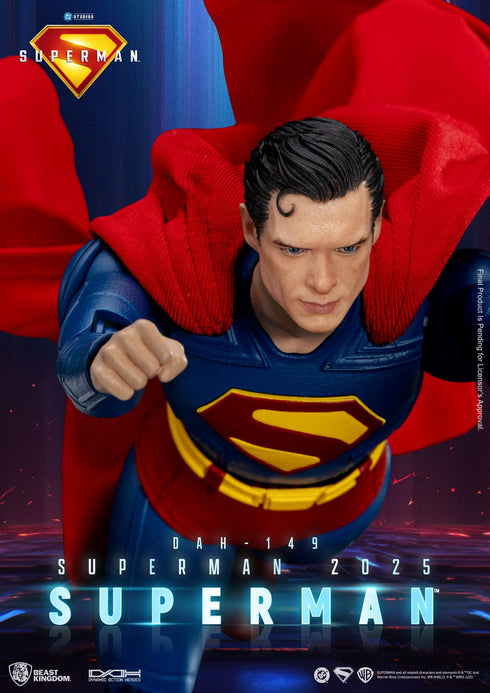 Beast Kingdom Superman (2025) Dynamic 8ction Heroes Superman & Krypto Action Figure