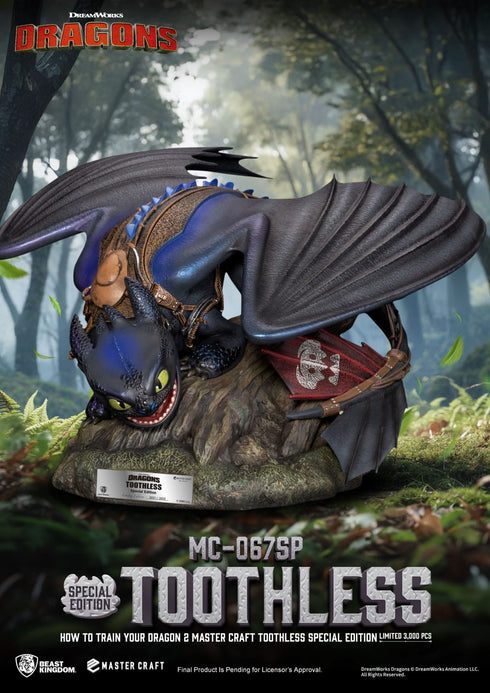 Beast Kingdom Toothless - How To Train Your Dragon 2 - MC-067SP - Master Craft Collectible Statue