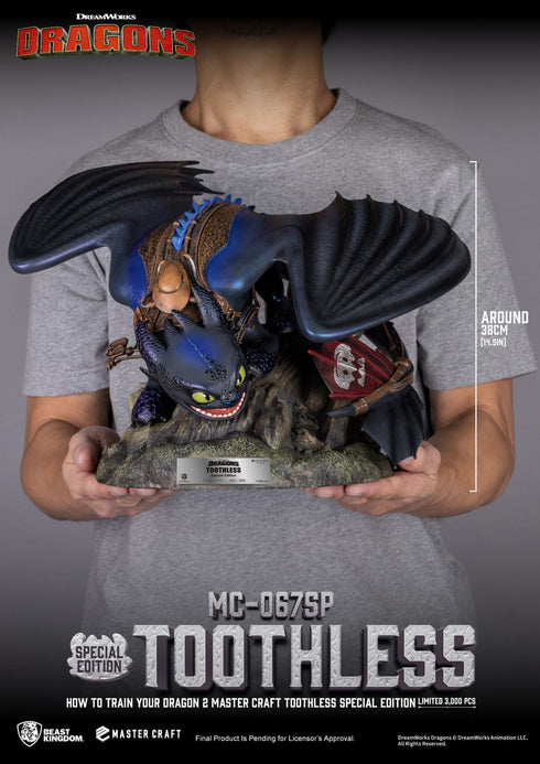 Beast Kingdom Toothless - How To Train Your Dragon 2 - MC-067SP - Master Craft Collectible Statue