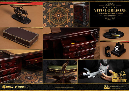 Beast Kingdom Vito Corleone - The Godfather - MC-094 - Master Craft Collectible Statue